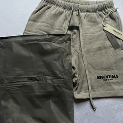Small Gray Essentials Shorts