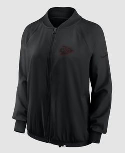 Kansas City Chiefs women Nike Dry-fit NFL full size zip jacket NWT
