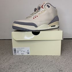 VNDS JORDAN 3 MUSLIN SIZE 9.5 