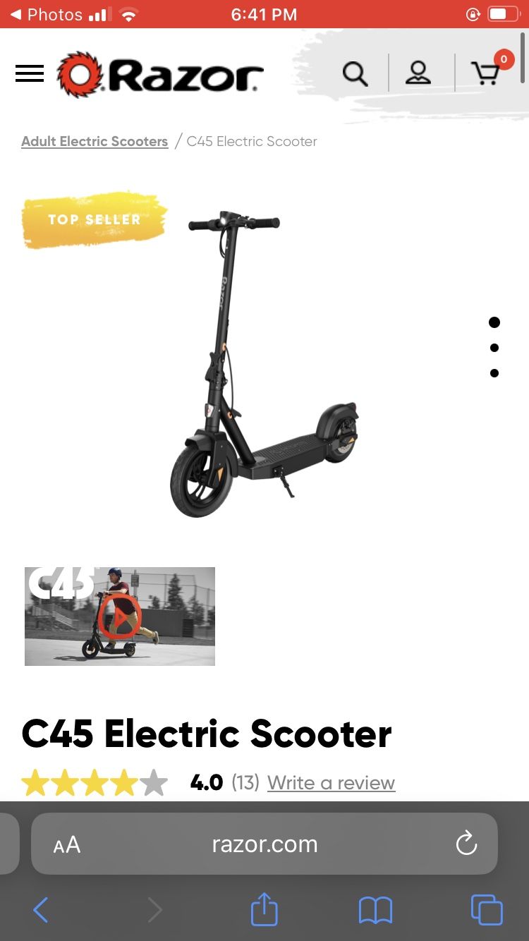 electric scooter