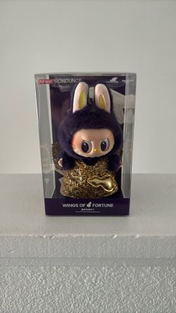 Labubu Wings Of Fortune Vinyl Face Plush Keychain