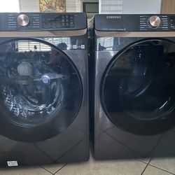 Samsung Steam Cycle Smart Washer And Dryer