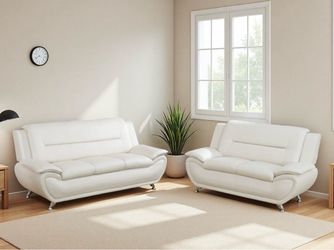 Sofa and loveseat