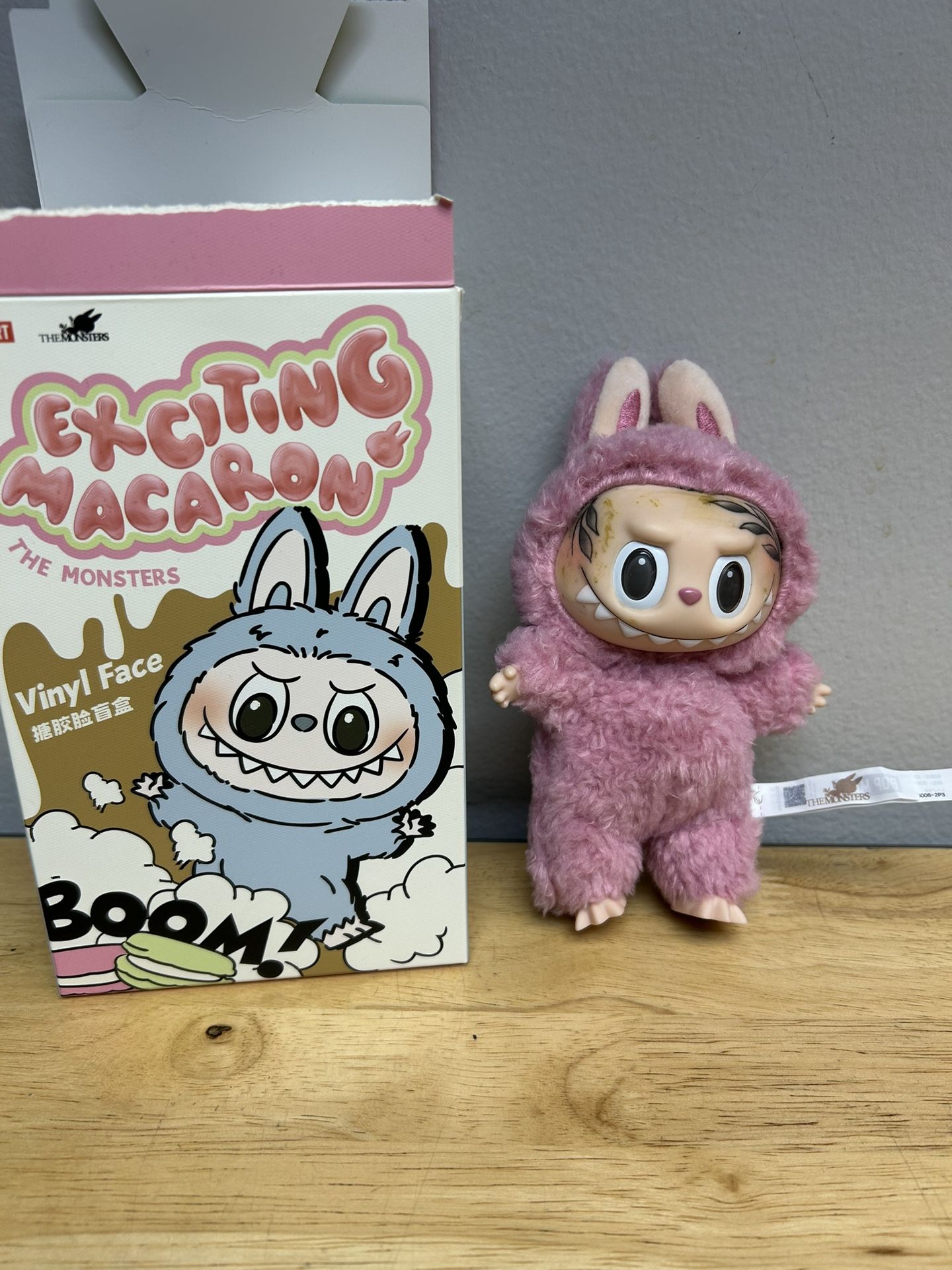 Tattooed Labubu Pink