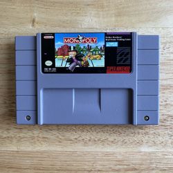 SNES Monopoly Game