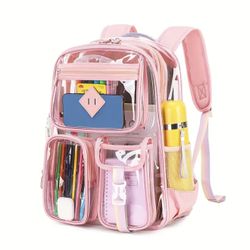 Stylish Pink Women's Backpack