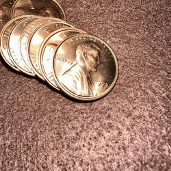 20 Rolls 1973 Lincoln Memorial Cents