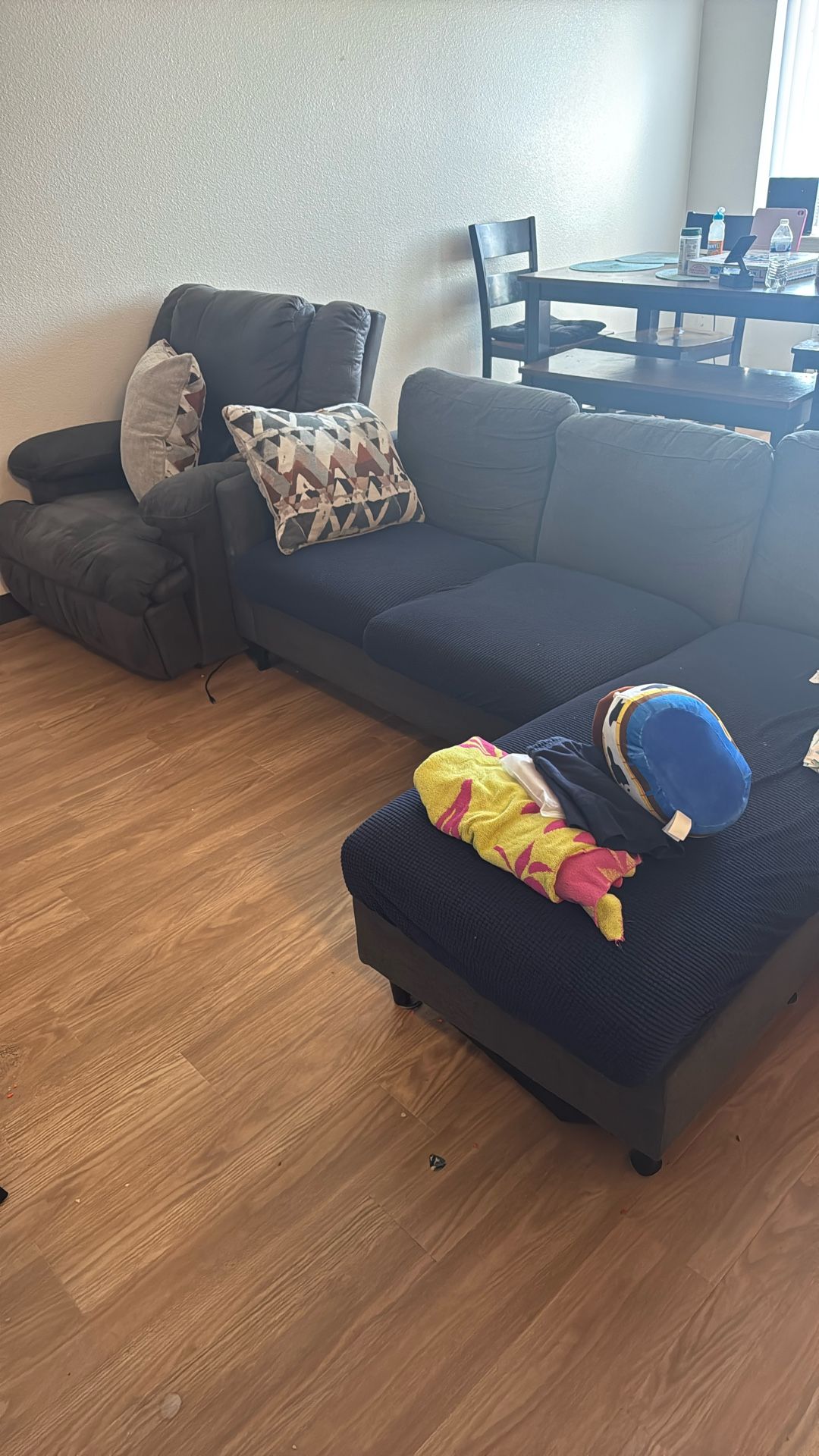 Couch And Recliner