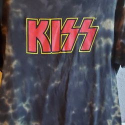 Kiss Bleack Tye dye Tshirt