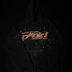 Black And Pink Spider Hoodies