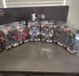 Mcfarlane Ghost Of Krypton 6 figure Wave Including Platinums