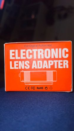Electronic lens adapter