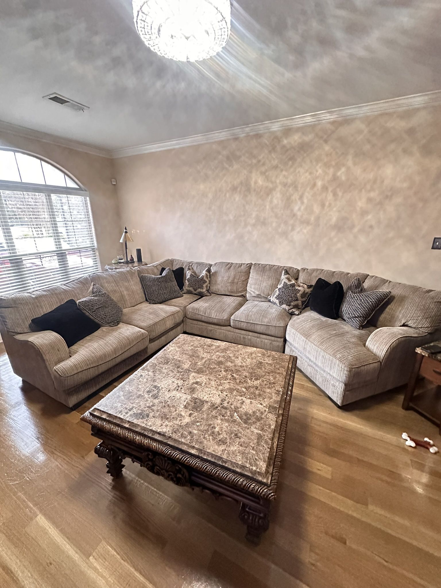 Tan Sectional