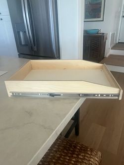 Slide-A-Shelf pull out cabinet drawer