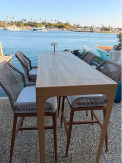 High Top Table and 4 chairs