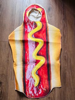 Hot dog kids costume for ages 8-15