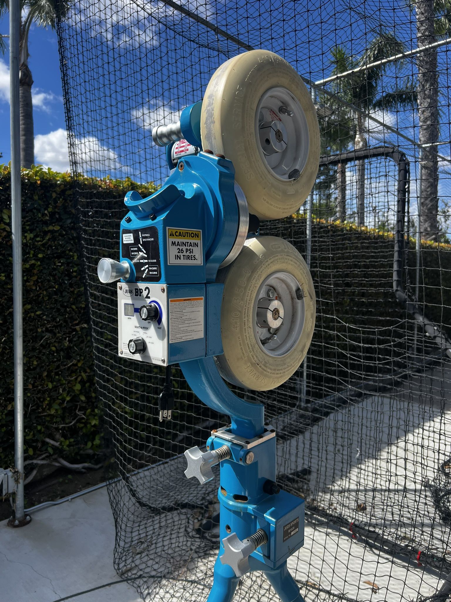 Jugs MP2 pitching machine