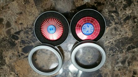 New arrival spider man aluminum spinner spin up to 5 minute