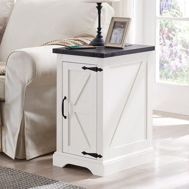 Nightstand with Charging Station