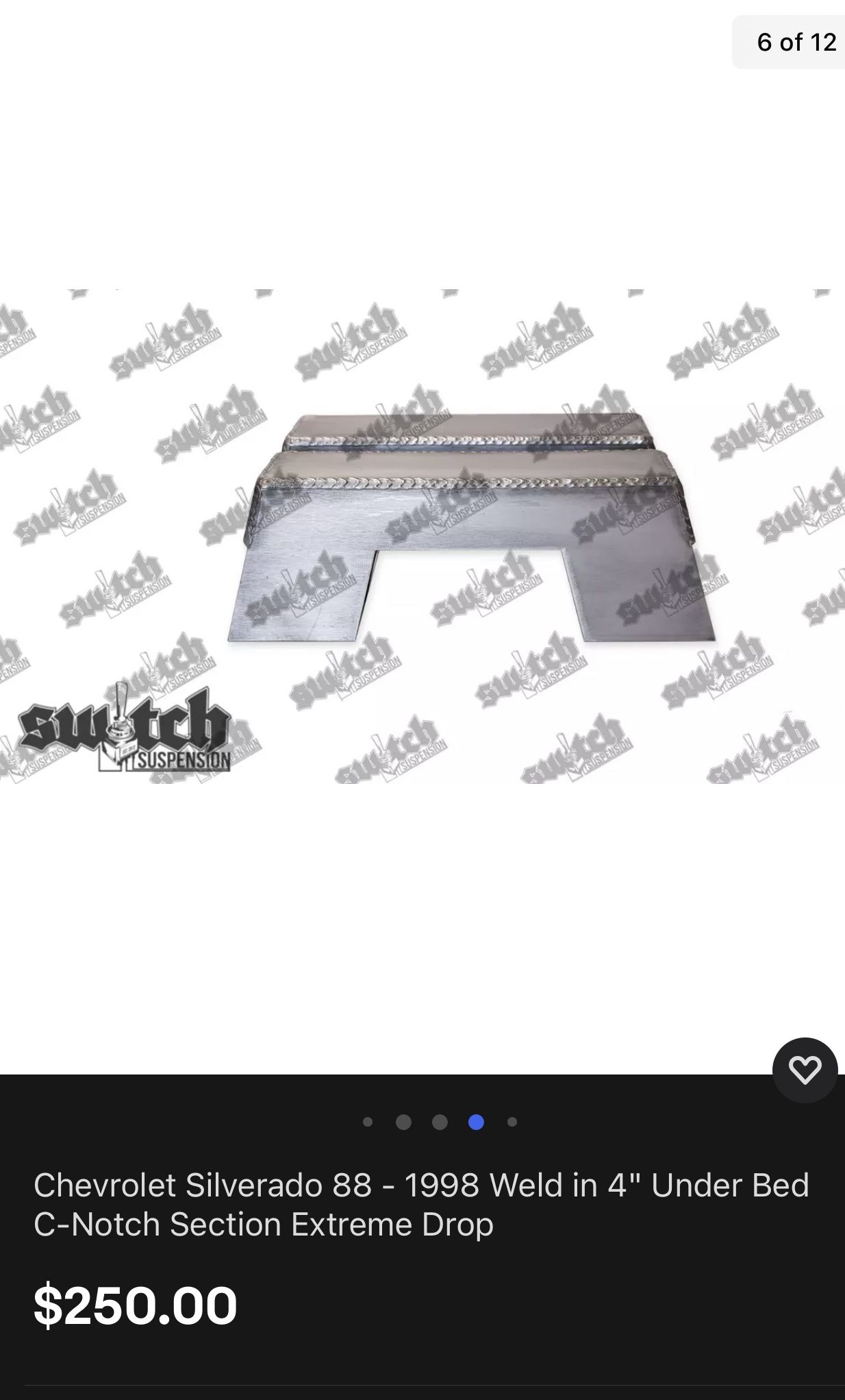 OBS Chevy-GMC 88-98 Under The Bed Notch 