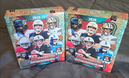 2026 Bowman Football MEGA BOX