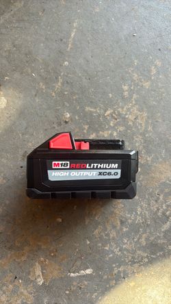 Milwaukee 6amp battery