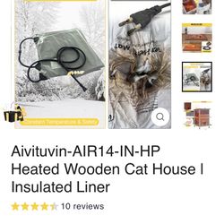 Kitty Mini Hotel Nice Cage For Cats With Heat Pad 