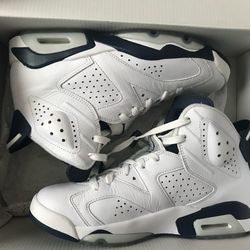 Air Jordan white and blue men’s 7.5 used