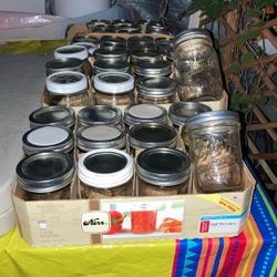 Preservative  Jars   $12 To $15 Per Dozen/qty 12