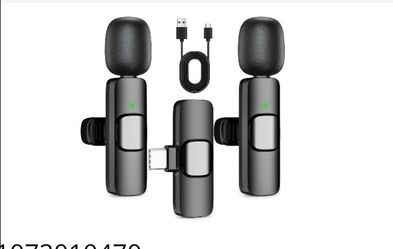 Wireless Lavalier Lapel Microphone for iPhone – Mini Bluetooth Mic
