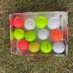 Assorted Golf Balls 