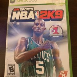 NBA 2K9 Basketball Live XBOX 360 Game by 2K Sports Kevin 5 Garnett #1 Rated Sell