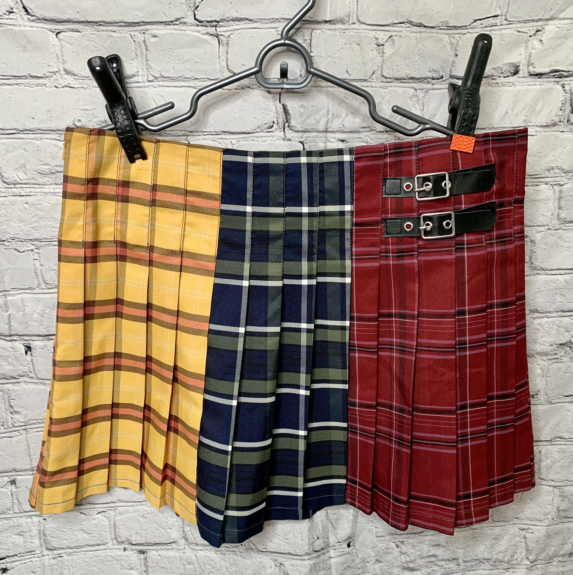 SALE ! Nobo XXL Plaid Mini Skirt