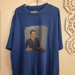 Vintage Gary Numan, Pleasure Principle 1979 Album, Concert T-shirt,  Size 3XL 