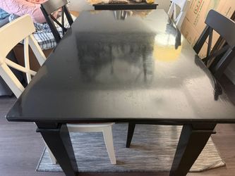 Dining Set (table + 4 Chairs)