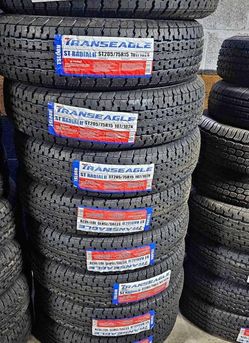 ST 205/75/15 New Trailer Tires Set 6 Ply