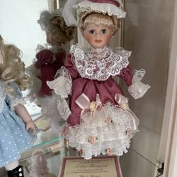 Porcelain Doll W Very