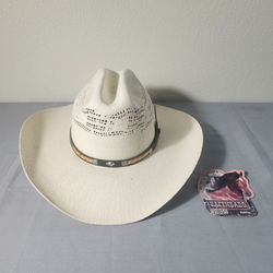 Hacendado Straw Hat - Made In Mexico