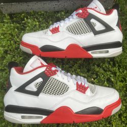 Size 12 - Jordan 4 Retro Fire Red