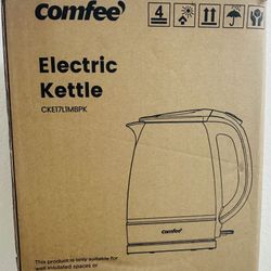 🔥 Comfee 1.7L Glass Electric Kettle 1.7L
