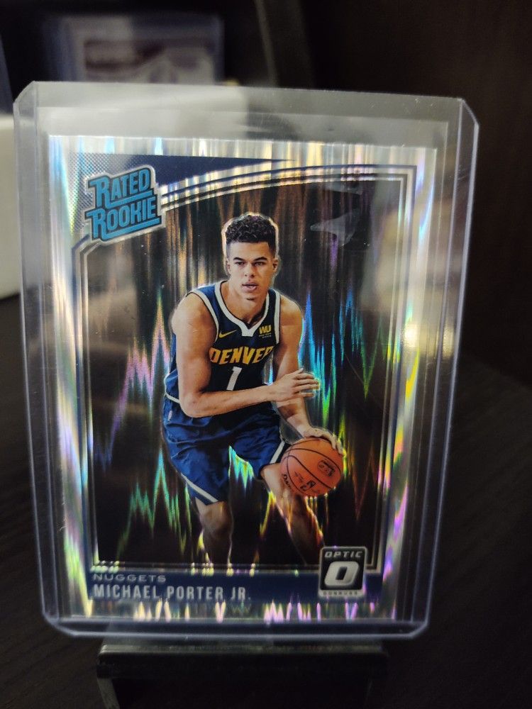 Michael Porter Jr Optic Shock Prizm Rookie Card