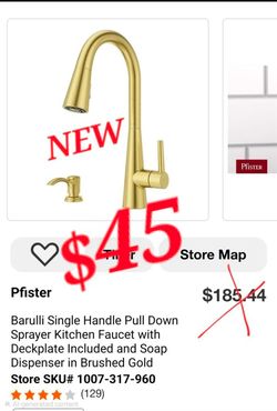 Kitchen Faucet With Soap Dispenser