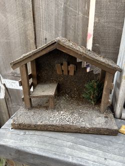 Jesus Christ Manger Yard Decoration 