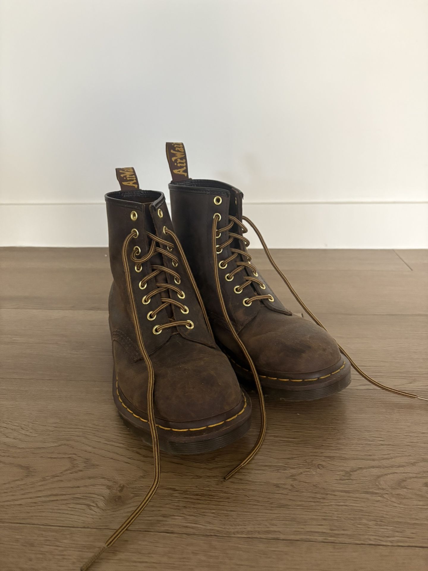 Doc Martens Brown Boots Men’s 9 Women’s 10
