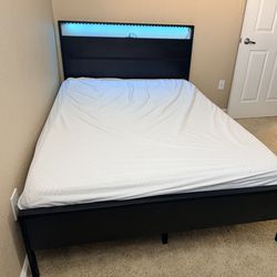 Full Size Bed with LED’s