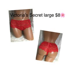 New Panty Victoria Secret Large ❤️❤️❤️firm Price