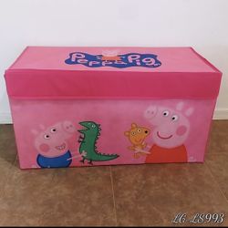 Peppa pig  collapsible storage trunk. 