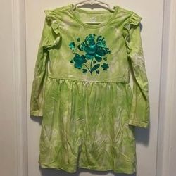 Wonder Nation Toddler Girls St Patrick’s Day Dress Size 4T Must pick up 