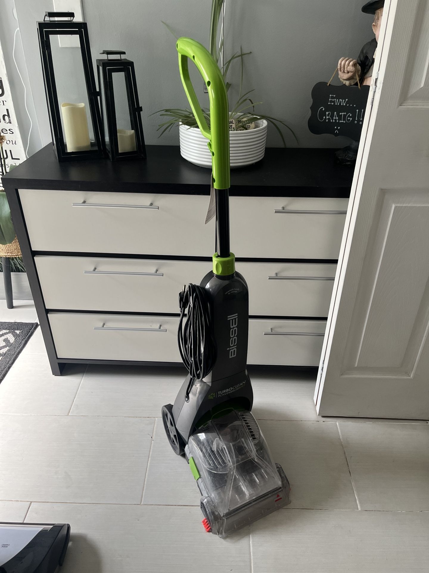 Bissell TurboClean Powerbrush Pet Carpet Steam Cleaner
