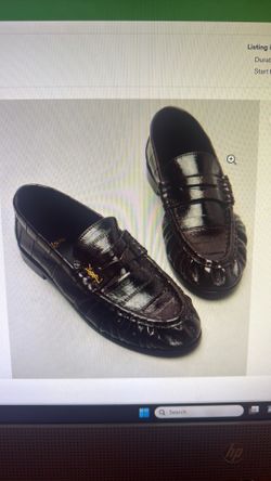 Saint Laurent Le Leather Penny Loafer